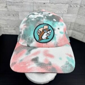 Bucees Beaver Baseball Hat Tie Dye Strap Back Cap Adjustable‎ Buc-ee's Women's